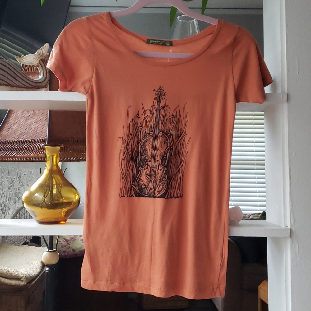Pumpkin T-Shirt with Instrument